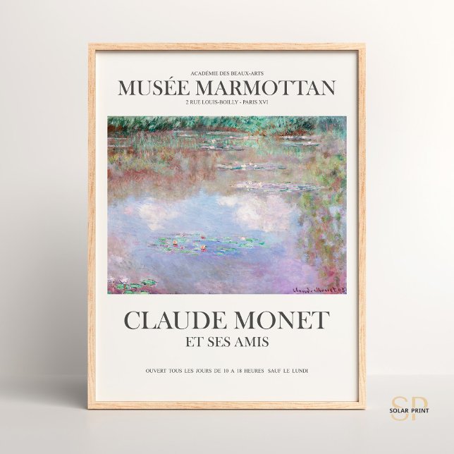 Claude Monet Water Lily Pond Art Print Vintage (Creator Uploaded)
