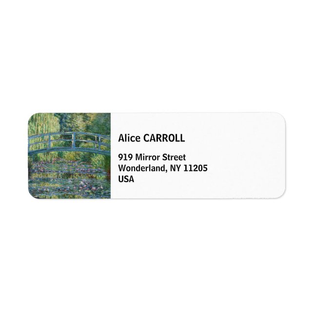 Claude Monet - Water Lily pond, Green Harmony (Front)