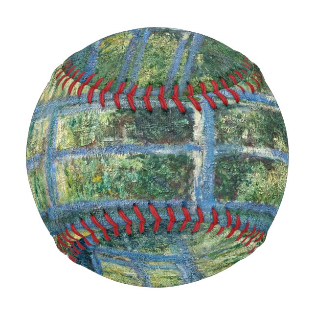 Claude Monet - Water Lily pond, Green Harmony Baseball (Front)