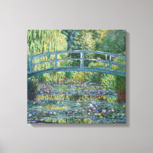 Claude Monet - Water Lily pond, Green Harmony Canvas Print