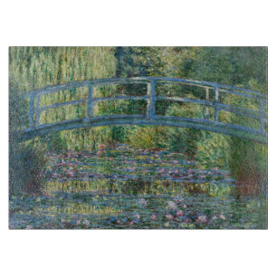 Claude Monet - Water Lily pond, Green Harmony Cutting Board