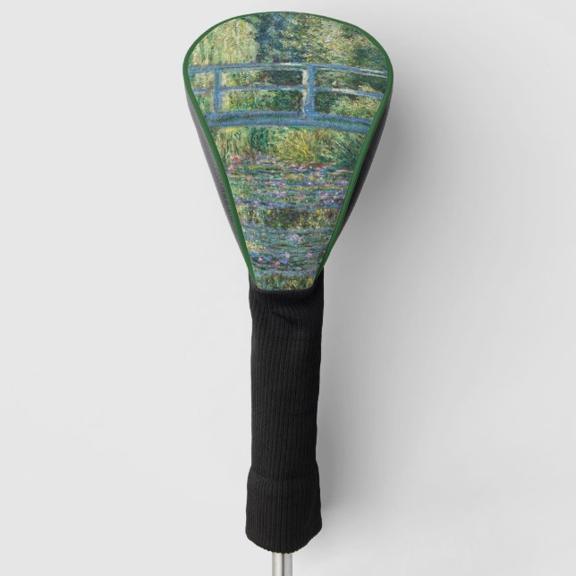 Claude Monet - Water Lily pond, Green Harmony Golf Head Cover (Front)