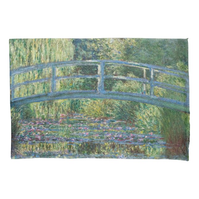 Claude Monet - Water Lily pond, Green Harmony Pillowcase (Front)