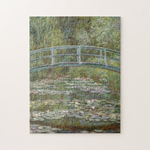 Claude Monet Water Lily Pond (Japanese Footbridge) Jigsaw Puzzle