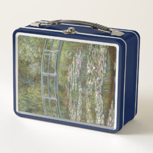 Claude Monet Water Lily Pond (Japanese Footbridge) Metal Lunch Box