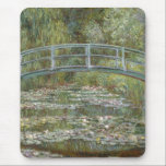 Claude Monet Water Lily Pond (Japanese Footbridge) Mouse Mat<br><div class="desc">Claude Monet (1840-1826) was one of the founders of French impressionist movement. He is perhaps most noted for his paintings of lilies and water. The term Impressionism is derived from the title of his painting "Impression, Sunrise." All of our products are made with large scale images that have been carefully...</div>