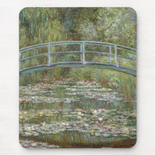 Claude Monet Water Lily Pond (Japanese Footbridge) Mouse Mat