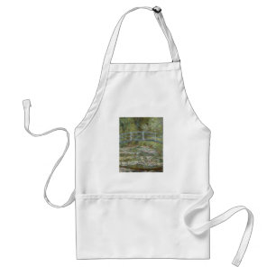 Claude Monet Water Lily Pond (Japanese Footbridge) Standard Apron
