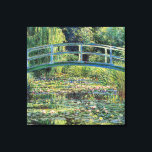 Claude Monet - Water Lily Pond & Japanesese Bridge Canvas Print<br><div class="desc">The Water Lily Pond and the Japanese Bridge / Le Bassin aux nympheas - Claude Monet,  1899</div>