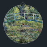 Claude Monet - Water Lily Pond & Japanesese Bridge Dartboard<br><div class="desc">The Water Lily Pond and the Japanese Bridge / Le Bassin aux nympheas - Claude Monet,  1899</div>