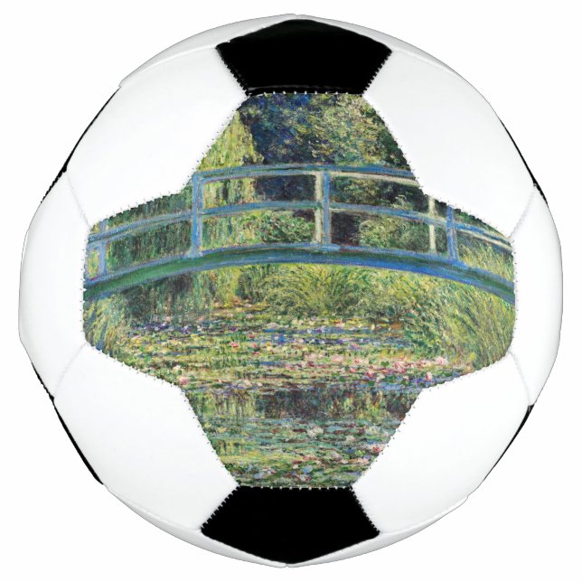 Claude Monet - Water Lily Pond & Japanesese Bridge Football (Front)