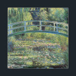 Claude Monet - Water Lily Pond & Japanesese Bridge Magnet<br><div class="desc">The Water Lily Pond and the Japanese Bridge / Le Bassin aux nympheas - Claude Monet,  1899</div>