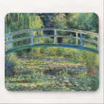 Claude Monet - Water Lily Pond & Japanesese Bridge Mouse Mat<br><div class="desc">The Water Lily Pond and the Japanese Bridge / Le Bassin aux nympheas - Claude Monet,  1899</div>