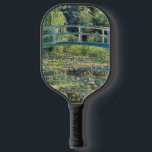 Claude Monet - Water Lily Pond & Japanesese Bridge Pickleball Paddle<br><div class="desc">The Water Lily Pond and the Japanese Bridge / Le Bassin aux nympheas - Claude Monet,  1899</div>