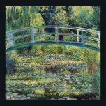 Claude Monet - Water Lily Pond & Japanesese Bridge Poster<br><div class="desc">The Water Lily Pond and the Japanese Bridge / Le Bassin aux nympheas - Claude Monet,  1899</div>
