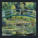 Claude Monet - Water Lily Pond & Japanesese Bridge Poster<br><div class="desc">The Water Lily Pond and the Japanese Bridge / Le Bassin aux nympheas - Claude Monet,  1899</div>