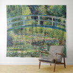 Claude Monet - Water Lily Pond & Japanesese Bridge Tapestry<br><div class="desc">The Water Lily Pond and the Japanese Bridge / Le Bassin aux nympheas - Claude Monet,  1899</div>