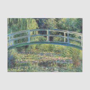 Claude Monet - Water Lily Pond & Japanesese Bridge Tissue Paper