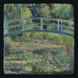 Claude Monet - Water Lily Pond & Japanesese Bridge Trivet<br><div class="desc">The Water Lily Pond and the Japanese Bridge / Le Bassin aux nympheas - Claude Monet,  1899</div>