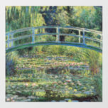 Claude Monet - Water Lily Pond & Japanesese Bridge Wall Decal<br><div class="desc">The Water Lily Pond and the Japanese Bridge / Le Bassin aux nympheas - Claude Monet,  1899</div>
