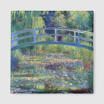 Claude Monet Water Lily Pond Magnet<br><div class="desc">Water Lily Pond painted by Claude Monet in 1899.</div>