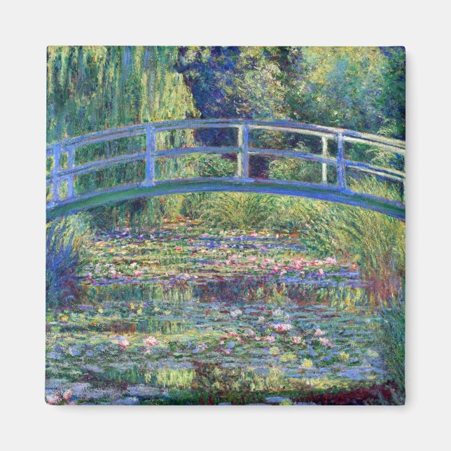 Claude Monet Water Lily Pond Magnet (Front)