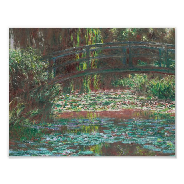 Claude Monet - Water Lily Pond Photo Print (Front)
