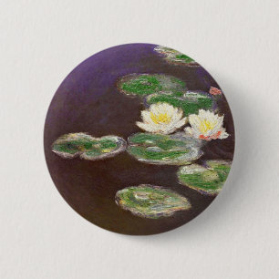Claude Monet - Waterlilies 6 Cm Round Badge
