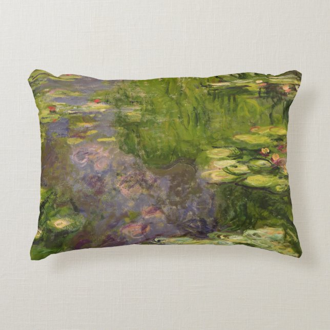 Claude Monet | Waterlilies Decorative Cushion (Front)