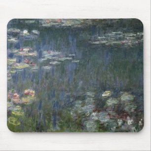 Claude Monet   Waterlilies: Green Reflections Mouse Mat