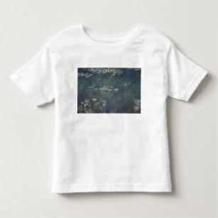 Claude Monet   Waterlilies: Green Reflections Toddler T-Shirt
