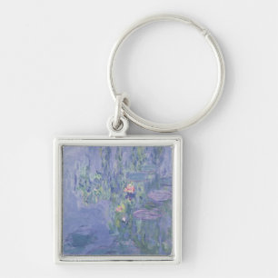 Claude Monet   Waterlilies Key Ring