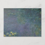 Claude Monet | Waterlilies: Morning, 1914-18 Postcard<br><div class="desc">Waterlilies: Morning,  1914-18 | by Claude Monet | Art Location: Musee de l'Orangerie,  Paris,  France | French Artist | Image Collection Number: XIR71325</div>