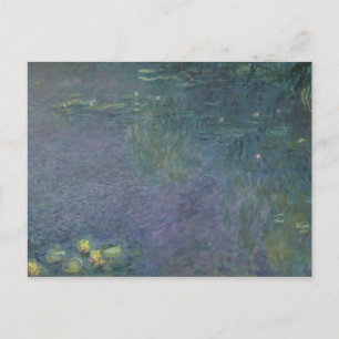 Claude Monet   Waterlilies: Morning, 1914-18 Postcard