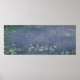 Claude Monet Waterlilies: Morning, 1914-18 Poster