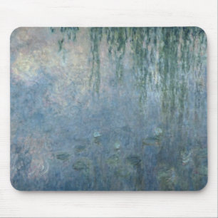 Claude Monet   Waterlilies: Morning Weeping Willow Mouse Mat
