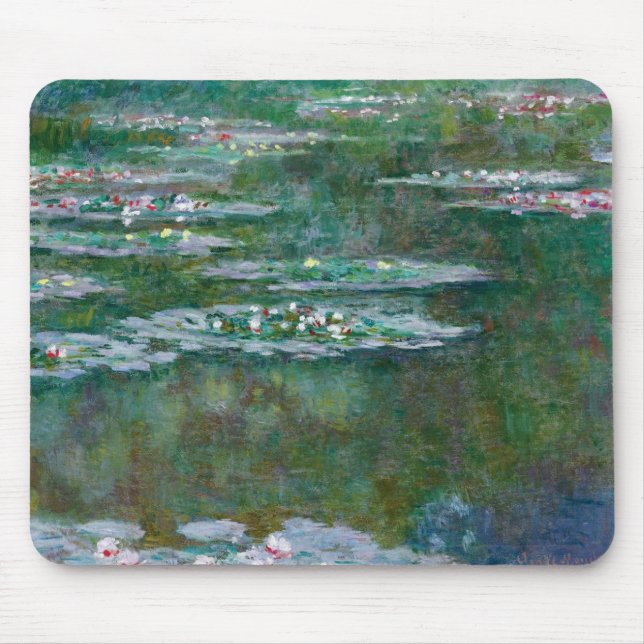 Claude Monet // Waterlilies Mouse Mat (Front)