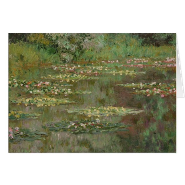 Claude Monet | Waterlilies or The Water Lily Pond  (Front Horizontal)