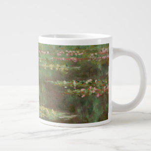 Claude Monet   Waterlilies or The Water Lily Pond  Large Coffee Mug