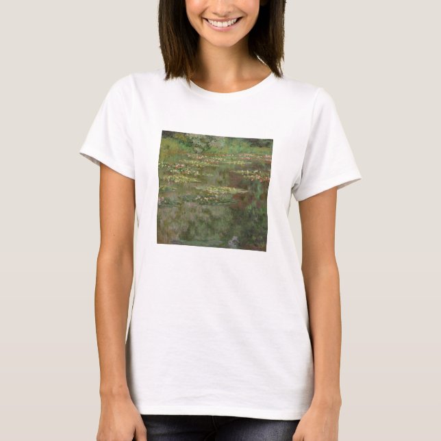 Claude Monet | Waterlilies or The Water Lily Pond  T-Shirt (Front)