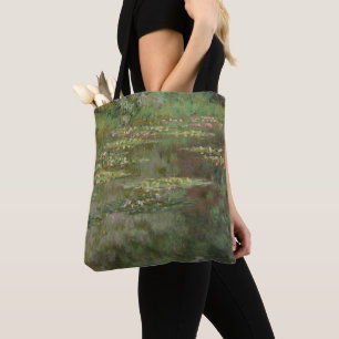 Claude Monet   Waterlilies or The Water Lily Pond  Tote Bag