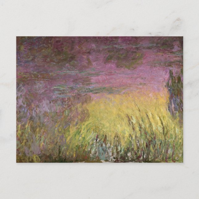 Claude Monet | Waterlilies Sunset, 1915-26 Postcard (Front)
