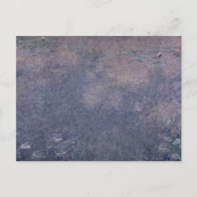 Claude Monet | Waterlilies: Two Weeping Willows Postcard (Front)
