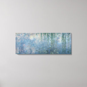 Claude Monet   Waterlilies: Weeping Willows, 1914 Canvas Print