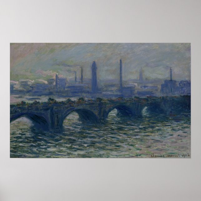 Claude Monet | Waterloo Bridge, 1902 Poster (Front)
