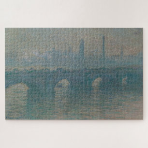 Claude Monet – Waterloo Bridge, Grey Weather Jigsaw Puzzle