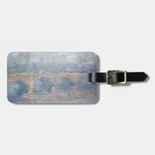 Claude Monet Waterloo Bridge, London, at Sunset Luggage Tag