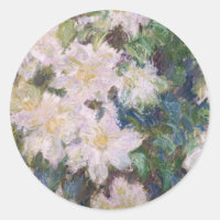 Claude Monet - White Clematis