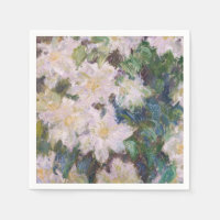Claude Monet - White Clematis