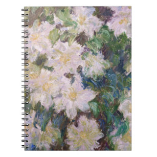 Claude Monet - White Clematis Notebook